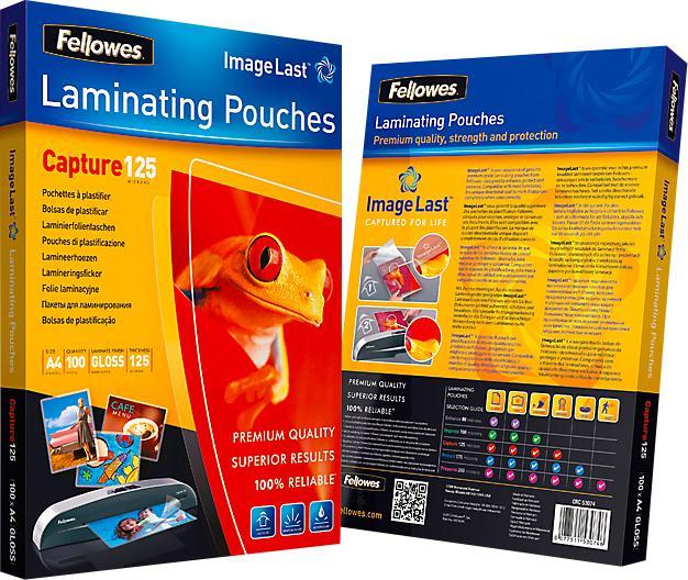Produktbild Fellowes Capture 125 (A4, 100 Stück, 125 µm)