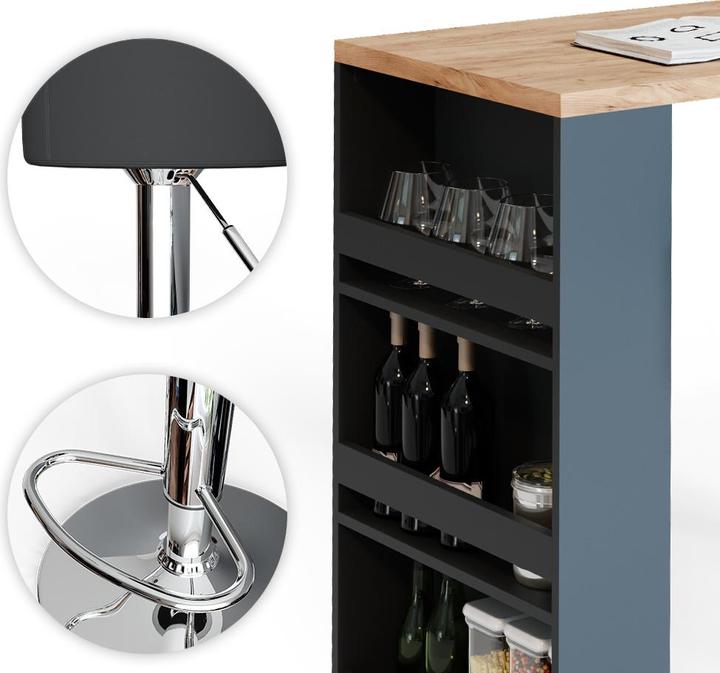 Produktbild Vicco Bartisch-Set (117 x 57 x 106 cm)