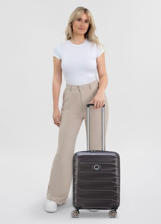 Image du produit Delsey Meteor 4 roues trolley cabine 55 cm avec soufflet extensible (46 l, Bagage à main (jusqu'à 50l))