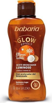 Actual product image Babaria Tanning Oil Gel Glowing Effect 100ml (Self tanning oil, 100 ml)