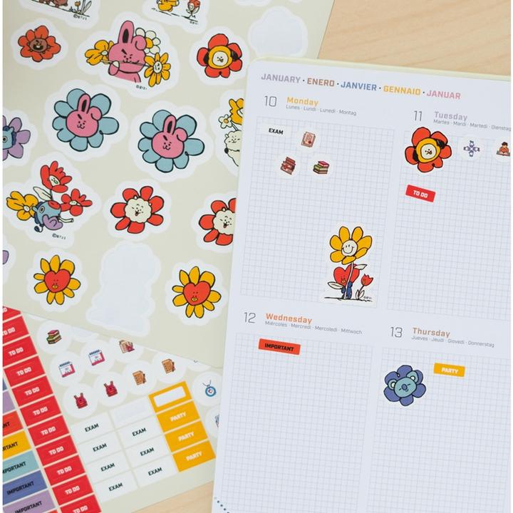 Actual product image Line Friends - Calendar