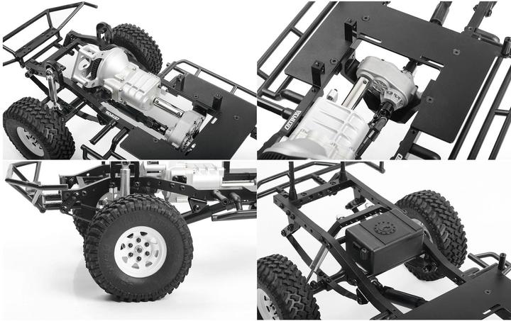 Actual product image Rc4Wd Scale Crawler Trail Finder 2 LWB Chassis Kit (Kit)