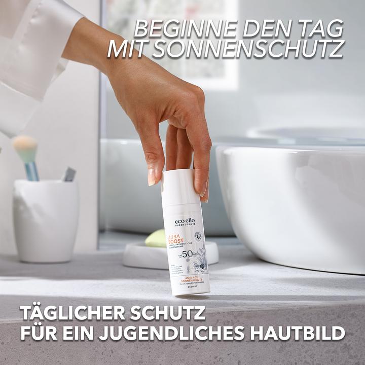 Immagine prodotto Eco Elio Aura Boost (Crema solare, SPF 50, 50 ml, 94 g)