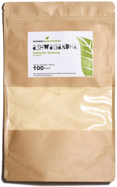 Zimmerli Adaptogene Ashwagandha Pulver (BIO) (1 Stück, Pulver, 100 g)