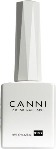 Actual product image Canni Gellack Milchig Weiss / 9157 UV/LED (9157 Milky white, UV gel varnish)