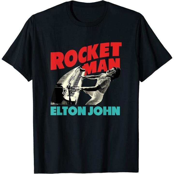 Immagine prodotto Elton John Maglietta Adulto Unisex (L)