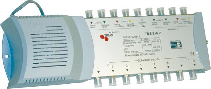 Actual product image Triax TMS 9x8P Multiswitch Satellite/Terrestrial Signal (Multi switch)
