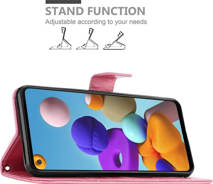 Image du produit Cadorabo Couverture du livre de fleurs (Samsung Galaxy A21s)