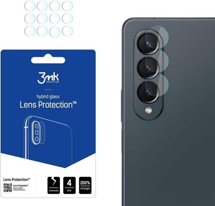 Actual product image 3MK Camera protection glass, camera glass (1 Piece, Samsung Galaxy S21)
