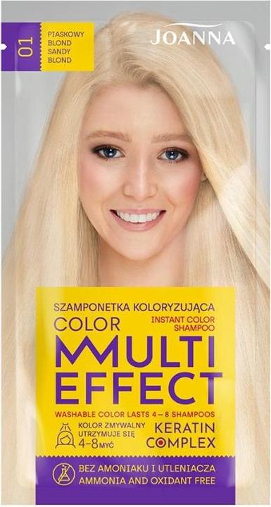 Joanna Multi Effect Hair Dye Tint 01 Sandblond 35g (Sandblond)