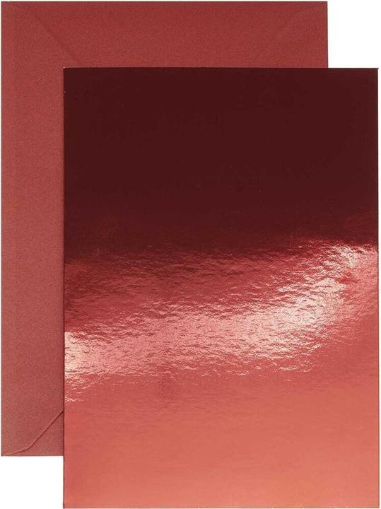 Immagine prodotto Rico Design Cartone a specchio/madreperla rossa.300463 (20 x)