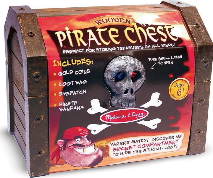 Actual product image Melissa & Doug Pirate Chest
