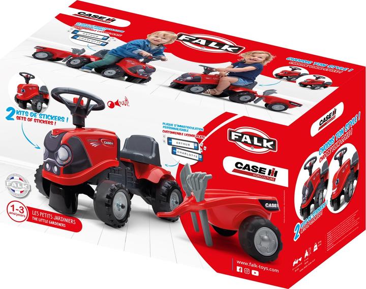 Produktbild Falk Toys Rutschfahrzeug Tret-Traktor mit Anhänger