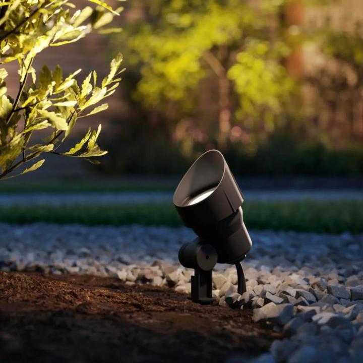 Actual product image Philips Outdoor Low Voltage Spot 6W Extension 2700K black (600 lm, IP44)
