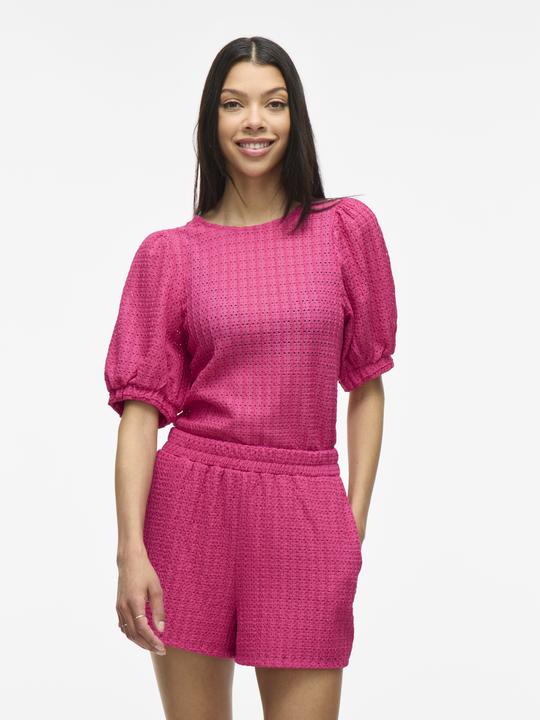 Image du produit Vila VIMINERA Rundhals Oberteil mit kurzen Ärmeln (XL)