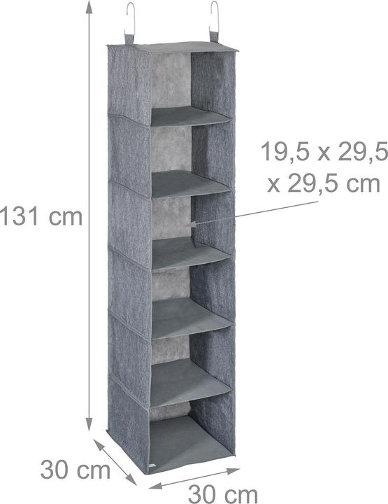 Image du produit Relaxdays Étagère suspendue