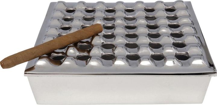 Actual product image Kare Design Ashtray Soho Square Silver 25x25cm