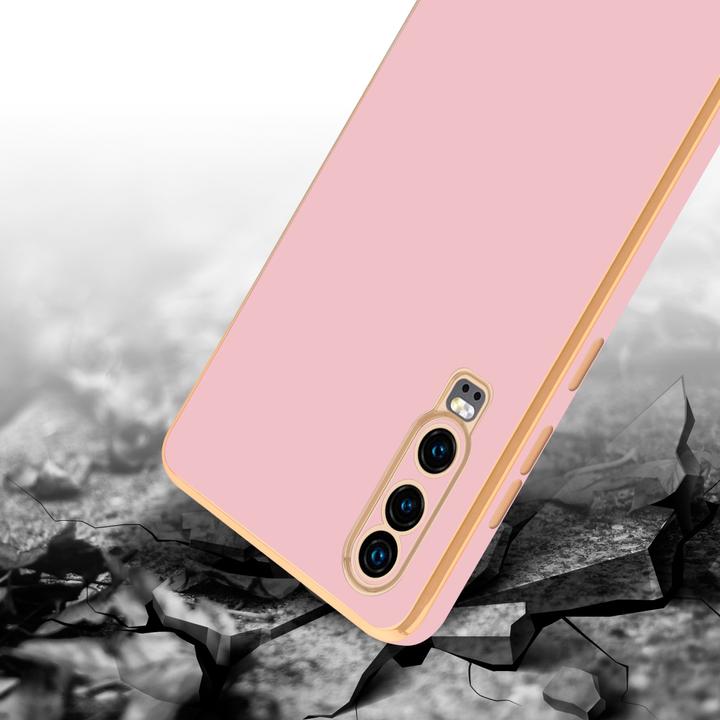 Image du produit Cadorabo Housse pour Huawei P30 en TPU avec protection pour appareil photo LM130 Style (Huawei P30)