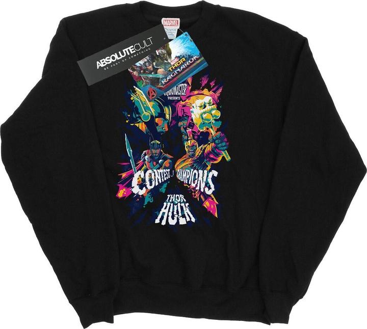 Actual product image Boys Thor Ragnarok Grandmaster Presents Sweatshirt (116)