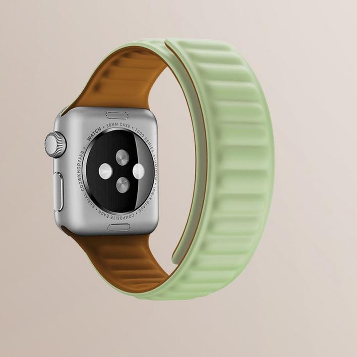 Actual product image Hurtel Magnetic Strap Watch Strap 6/5/4/3/2 / SE (40mm / 38mm) Magnetic Band Bracelet Bracelet Black (Apple Watch)