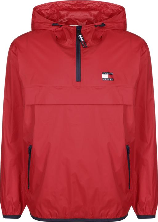 Tommy Hilfiger Tommy Jeans Pckable Tech Chicago Popover Windbreaker - 86437