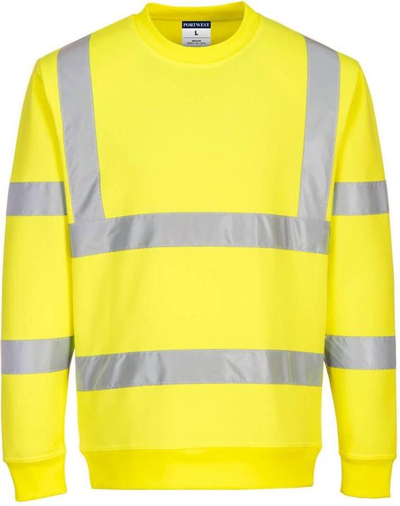 Actual product image Portwest Mens Eco Friendly Hi-Vis Sweatshirt (3XL)
