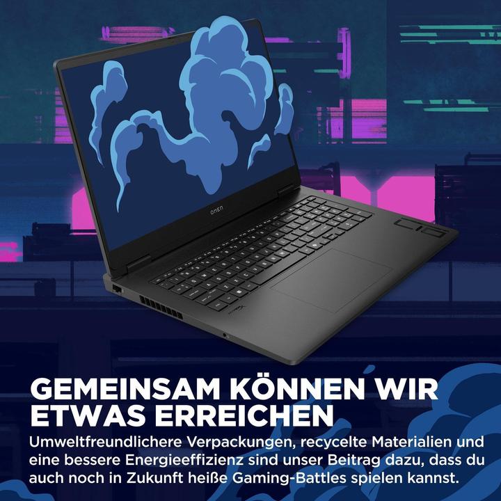 Produktbild HP Omen 17-db0096ng (17.30", AMD Ryzen 9 8945HS, 32 GB, 1000 GB, DE)
