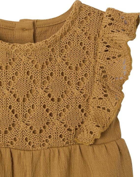 Actual product image Vertbaudet Mädchen Baby Overall mit gehäkeltem Oberteil (68)