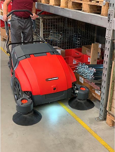 Image du produit Stolzenberg Balayeuse Twin Sweep, TS 900E Basic, système à deux rouleaux.