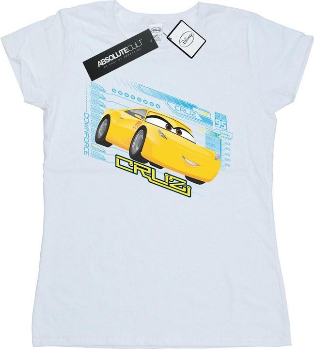 Actual product image Disney Womens/Ladies Cars Cruz Ramirez Cotton T-Shirt (XL)