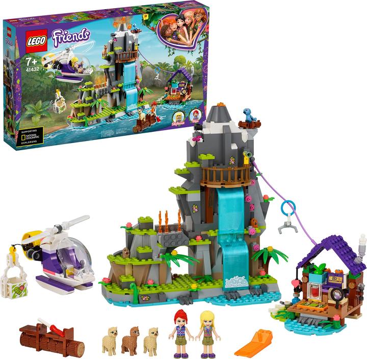 Actual product image LEGO Alpaca rescue in the jungle (41432, LEGO Friends)