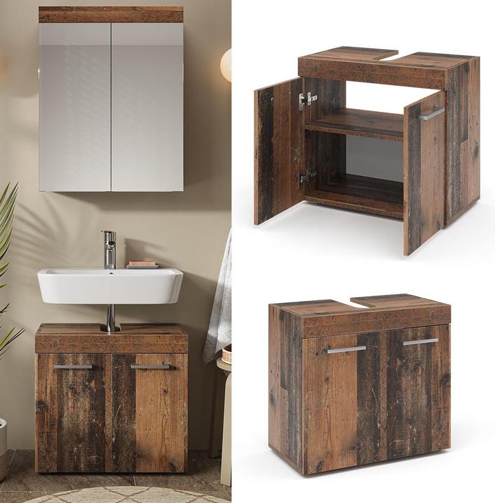 Produktbild Vichy Waschbeckenunterschrank Luna, Oldstyle, 60 x 56 cm