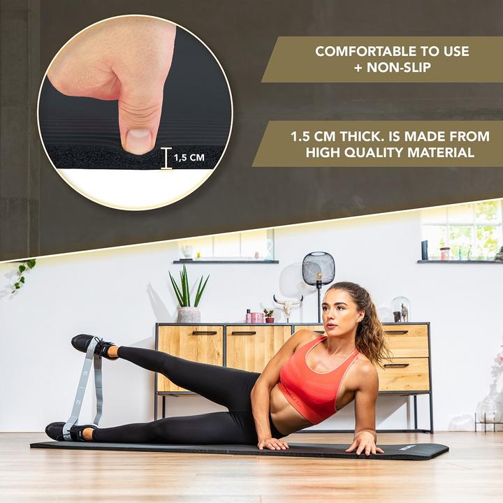 Produktbild Tunturi Centuri NBR Fitness Matte (15 mm)