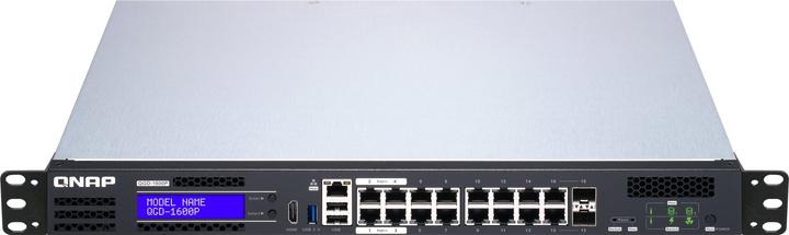 Actual product image QNAP QGD-1600P-4G, 16-Port PoE Edge Switch (16 Ports)