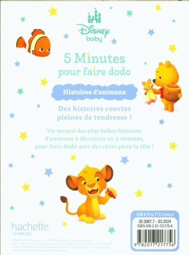 Produktbild 5 minutes pour faire dodo : histoires d'animaux (Französisch, Collectif, 2024)