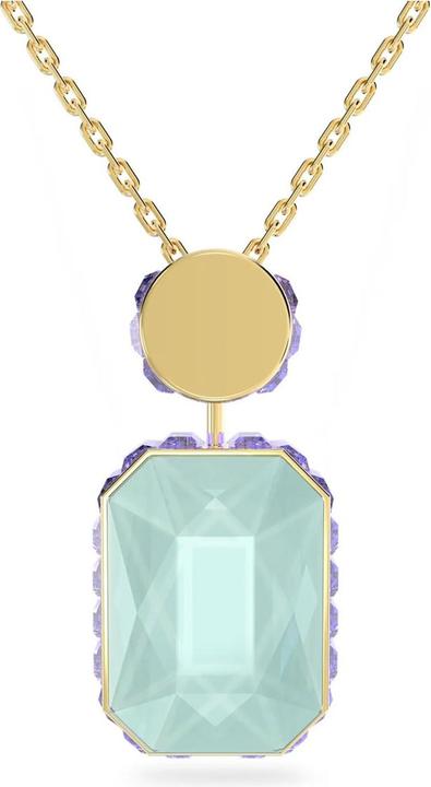 Actual product image Swarovski Orbita Octagon Necklace (Swarovski Metal, 38 cm)