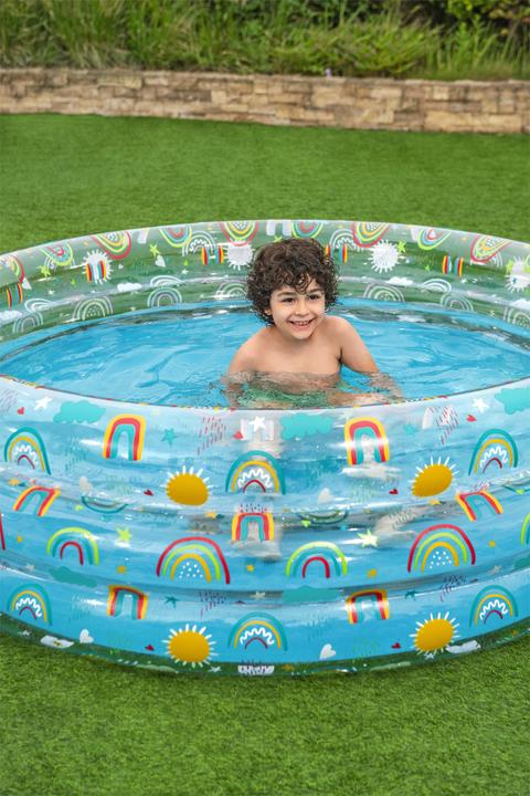 Actual product image Bestway Rainbow Splash™ paddling pool Ø 170 x 53 cm