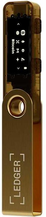 Produktbild Ledger Nano S Plus - Gold (Ethereum Classic, Bitcoin, Dash, Dogecoin, Litecoin, Weitere)
