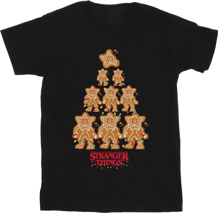 Netflix Stranger Things Gingerbread TShirt (S)