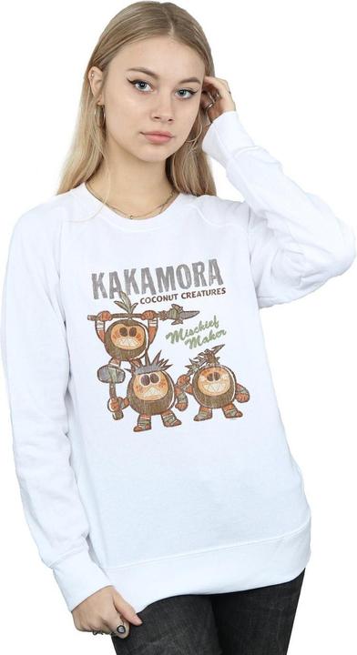 Actual product image Disney Womens/Ladies Moana Kakamora Mischief Maker Sweatshirt (M)