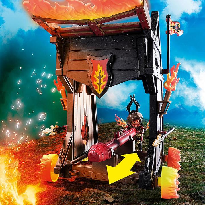 Produktbild Playmobil Burnham Raiders Feuerrammbock (70393, Playmobil Novelmore)