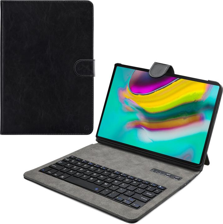Image du produit Mobilizera Mobilize Clavier Premium Bluetooth Cover Til Samsung Galaxy Tab S5e 10.5 Sort (ING. Int., Galaxy Tab S5e 10.5 (2019))