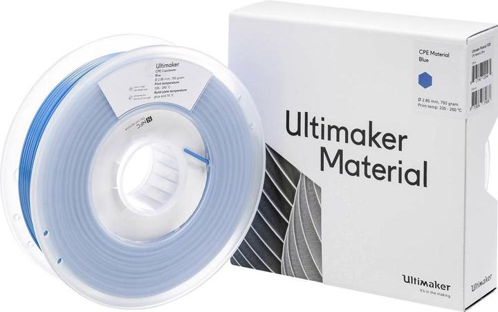 Actual product image Ultimaker Cpe (CPE, 2.85 mm, 750 g, Blue)