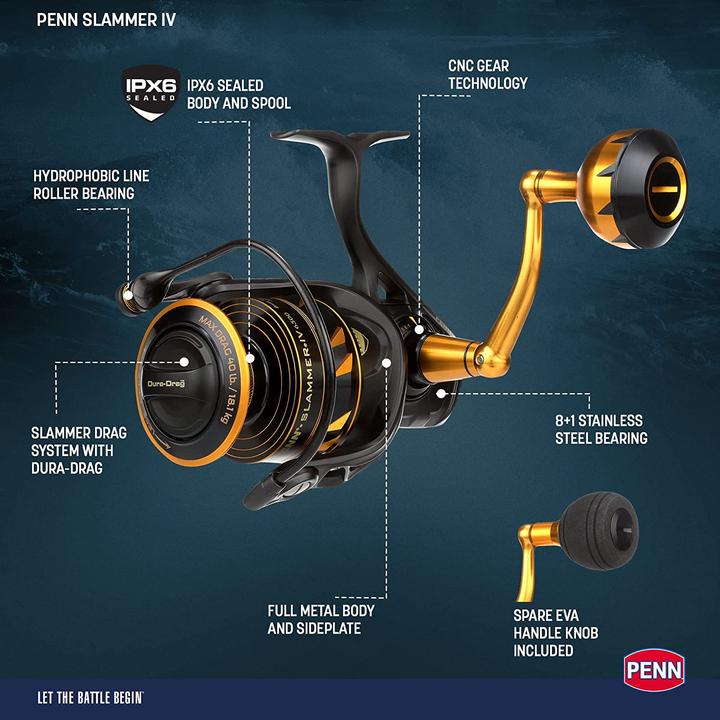 Actual product image Penn Slammer 4500