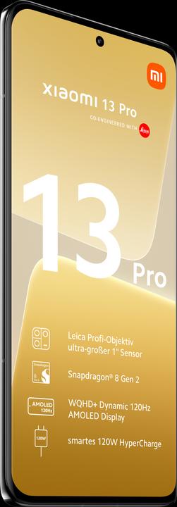 Actual product image Xiaomi 13 Pro (256 GB, Ceramic White, 6.73", SIM + eSIM, 50 Mpx, 5G)