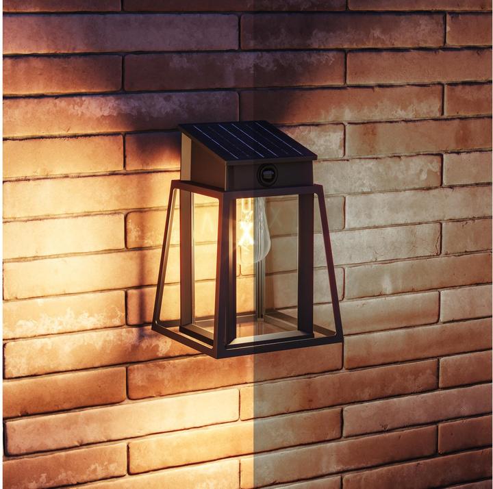 Produktbild Philips Lighting Lysin 929004632801 Solar-Aussenwandleuchte 3.2 W Warmweiss Schw (470 lm, IP44)