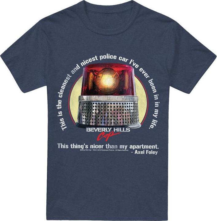 Produktbild Beverly Hills Cop Nicest Police Car TShirt (S)