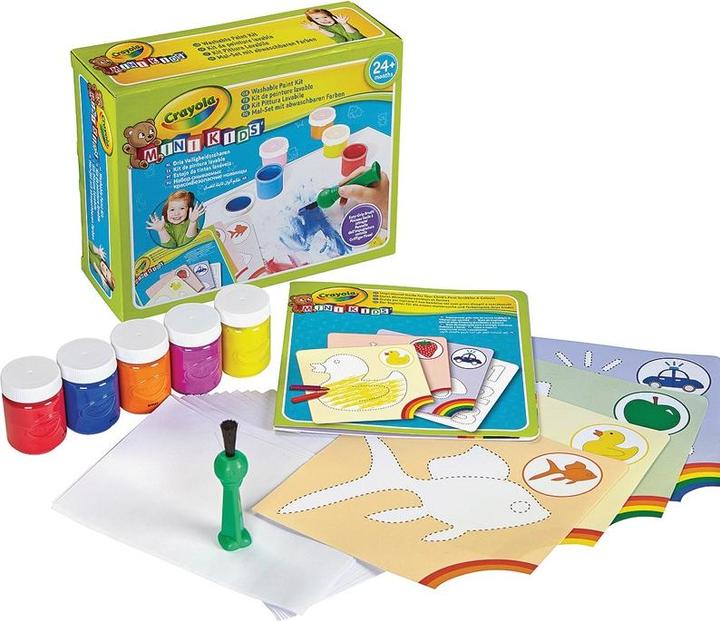 Actual product image Crayola Mini Kids Afwasbare Verfset