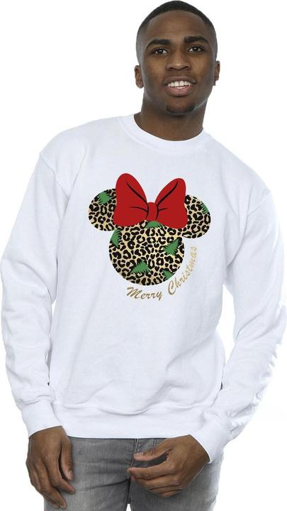 Image du produit Disney - Sweat MINNIE MOUSE LEOPARD CHRISTMAS - Homme (XL)