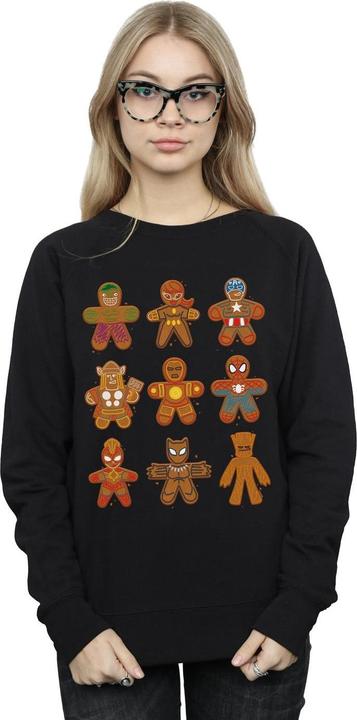 Produktbild Avengers Christmas Gingerbread Sweatshirt (L)